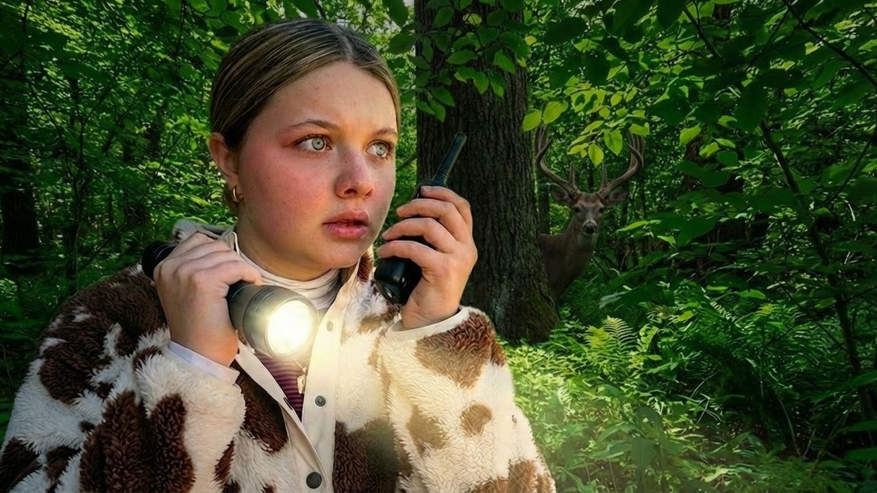 We SAW a DEER LADY in the WOODS?! The LEGEND of the DEER WOMAN 😵