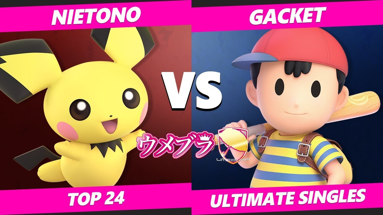 Umebura SP5 SSBU - DNG | Nietono (Pichu) Vs. GEKI | Gacket (Ness) Smash Ultimate Tournament Top 24