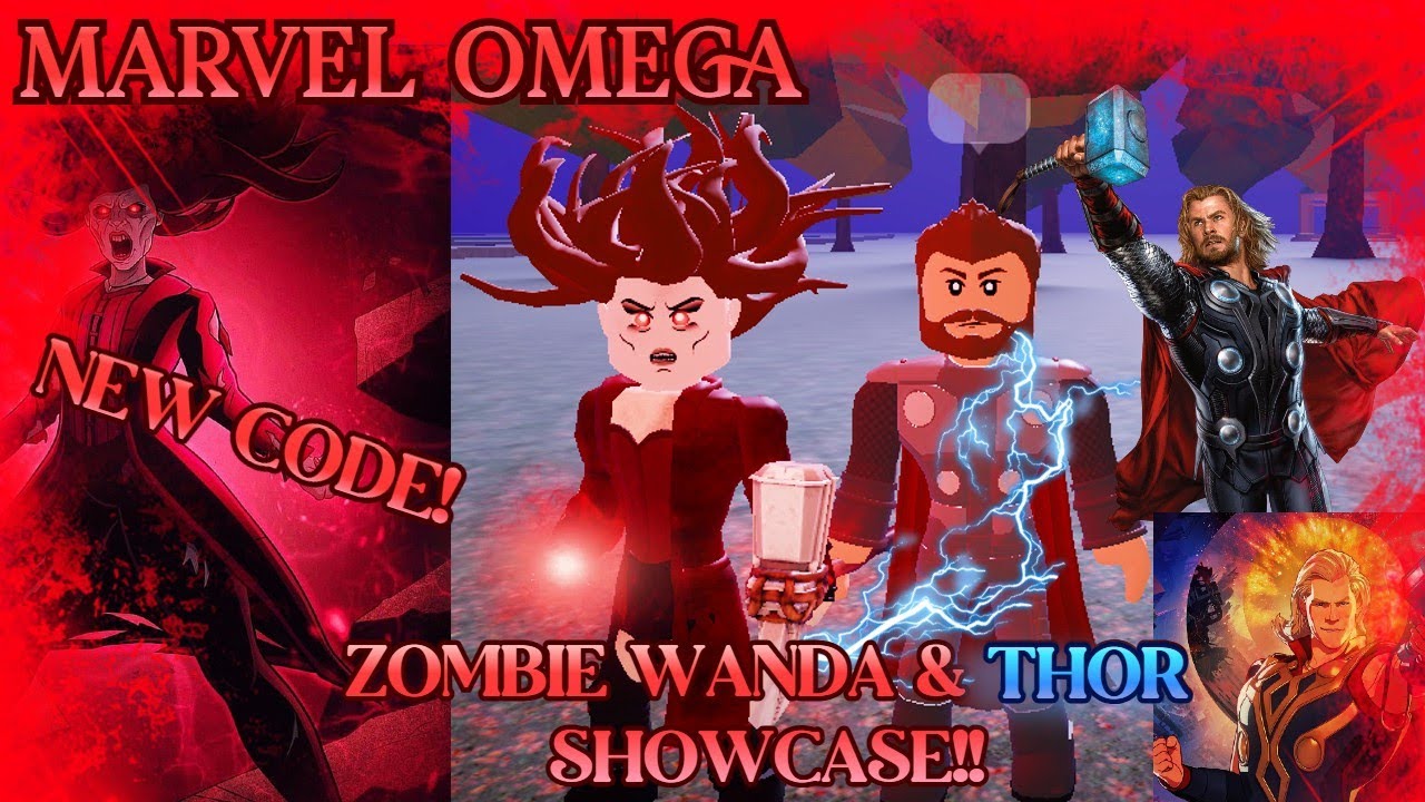 [NEW CODE] Zombie Wanda & Thor RELEASE & showcase | review | Marvel Omega!!