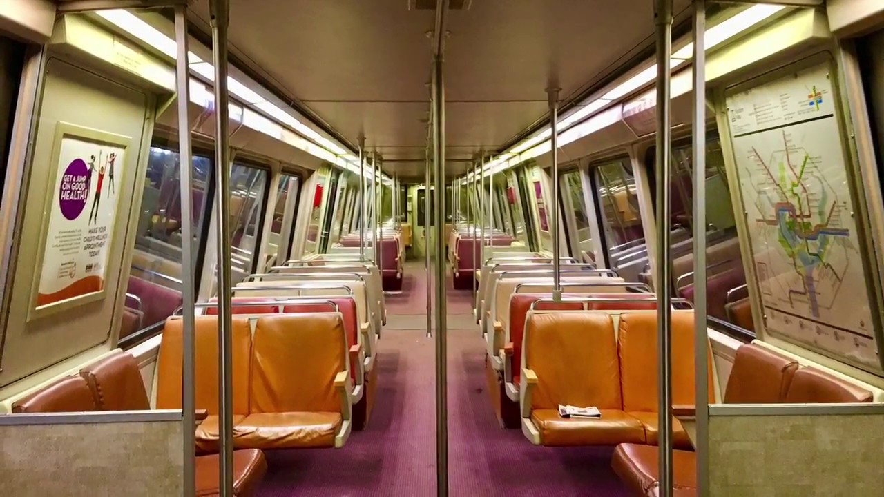 WMATA Metrorail 1973-1976 Rohr 1000 Series Railcar #1243