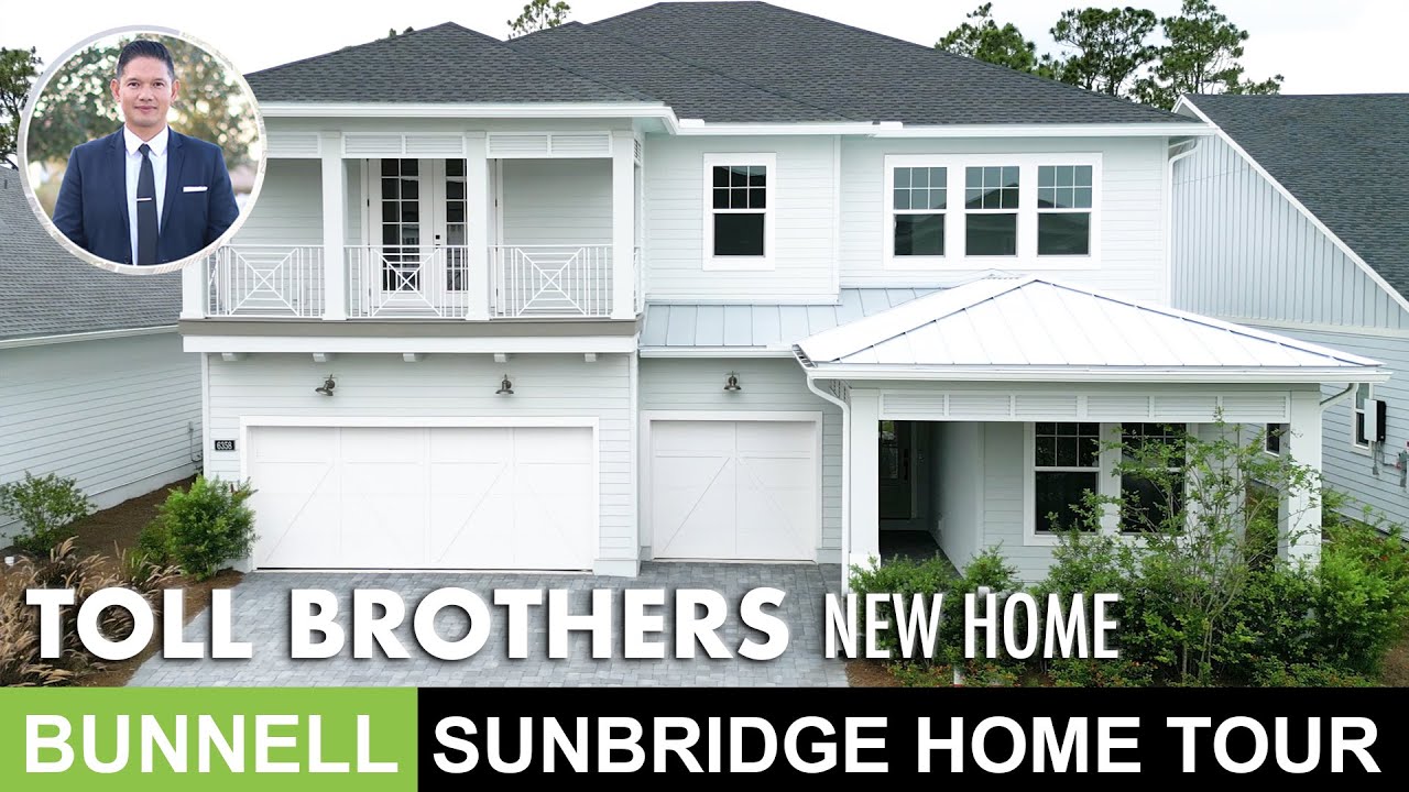 Toll Brothers Bunnel Home Tour | Weslyn Park Sunbridge Saint Cloud Luxury Pool Home Orlando Realtor
