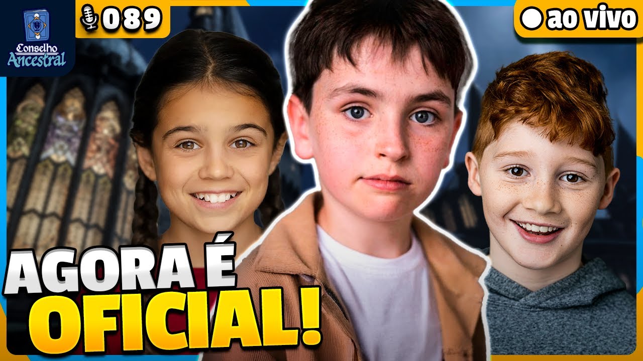 TRIO DE OURO DA SÉRIE DE HARRY POTTER DA HBO É ANUNCIADO! | CONSELHO ANCESTRAL