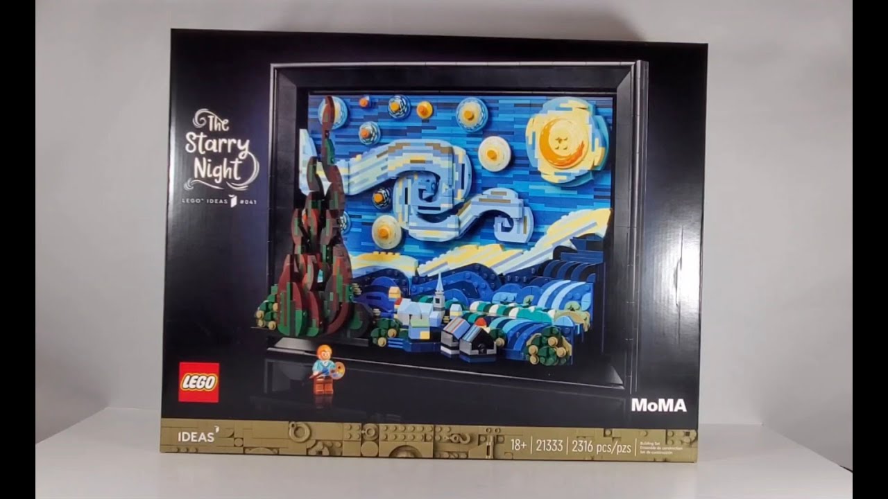 Lego The Starry Night 21333 Van Gogh Review