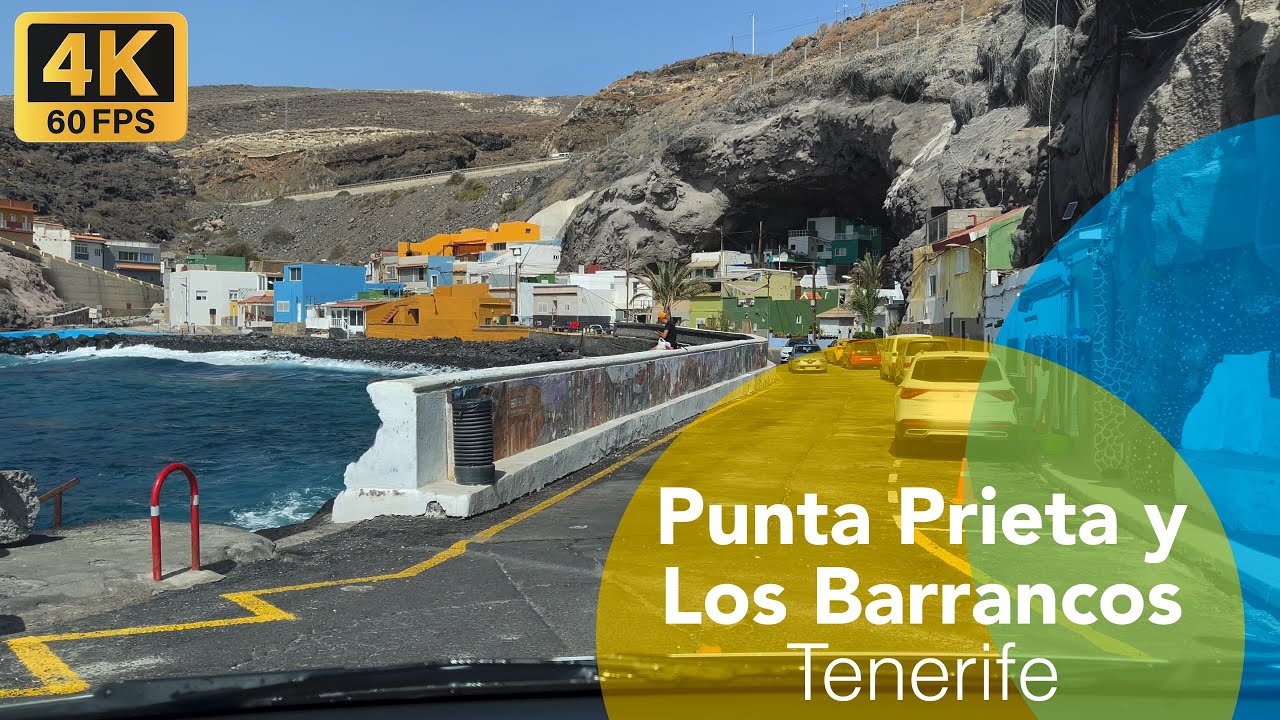 Punta Prieta y Los Barrancos - Tenerife que descubrir 4K