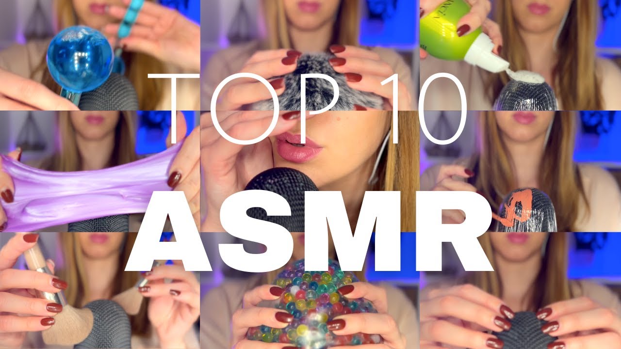 ASMR 10 самых популярных триггеров (без разговоров)