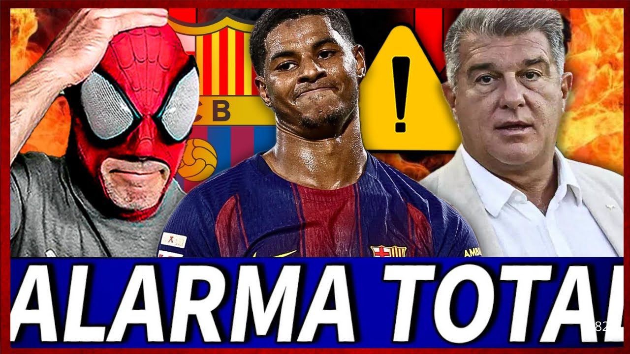 ¡ALERTA MÁXIMA!🤯¡EL UNITED EMPIEZA a JUGAR con el BARÇA por el FICHAJE de RASHFORD!