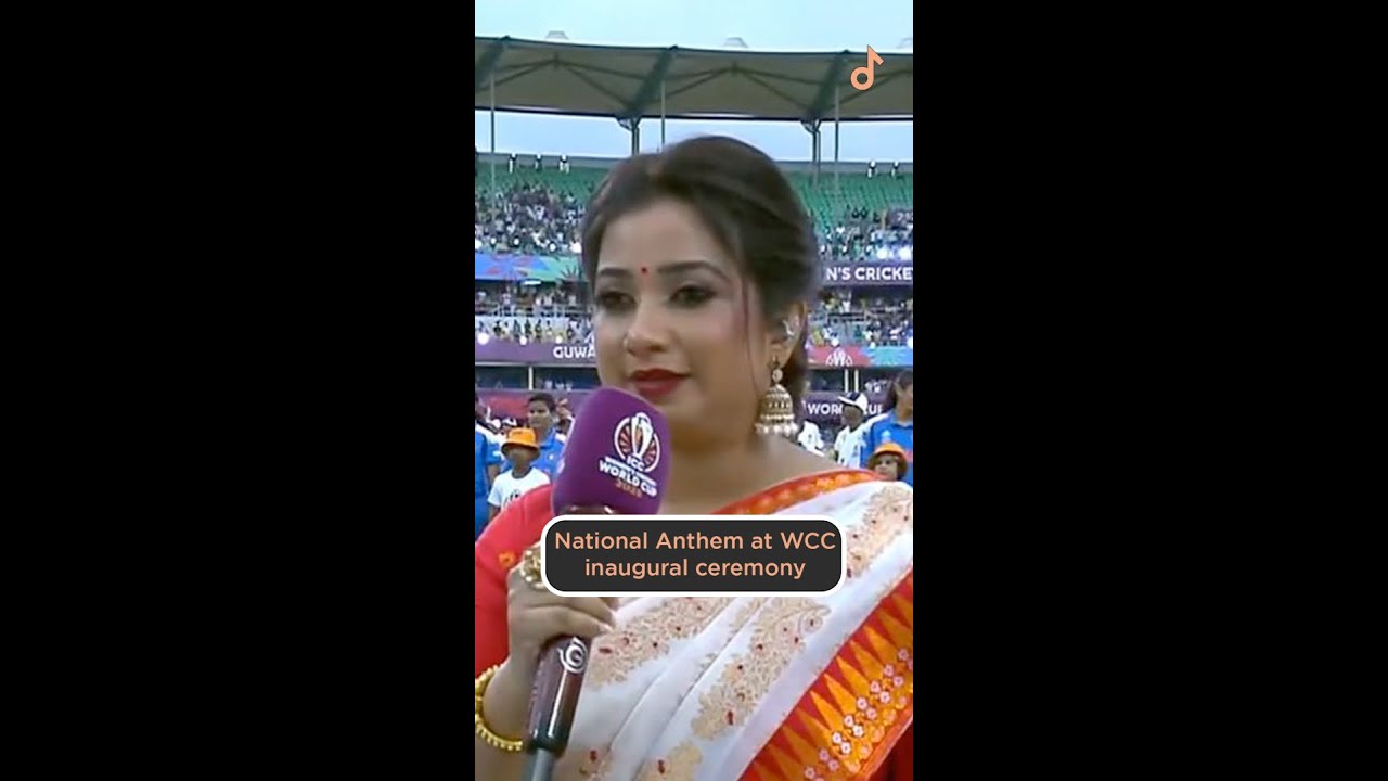 National Anthem rendition at WCC inauguration by Shreya Ghoshal | Livdemy