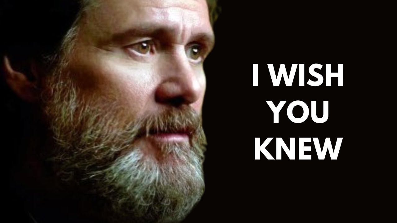 Jim Carrey's Eye Opening Speech - Leaves the Audience SPEECHLESS