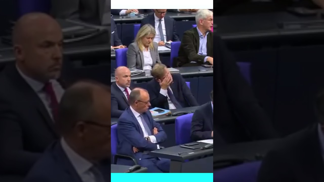 Weidel blamiert Merz vor der ganzen Versammlung XD