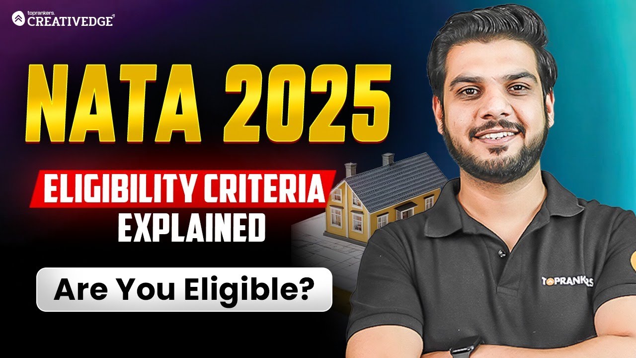 Are You Eligible in NATA 2025? 🤔| NATA 2025 Eligibility Criteria Explained 🔎| Must Know Details ⚠️