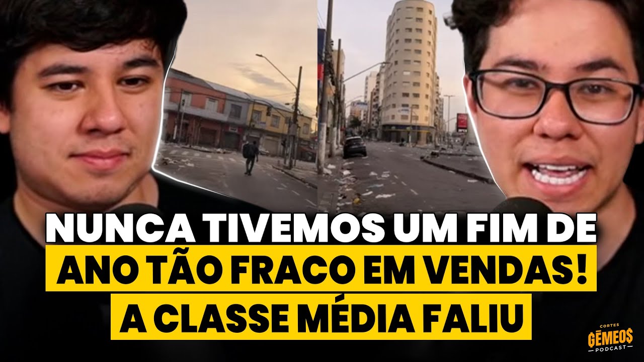 VAREJO BRASILEIRO J&Aacute; QUEBROU?! RUAS NUNCA ESTIVERAM T&Atilde;O VAZIAS!