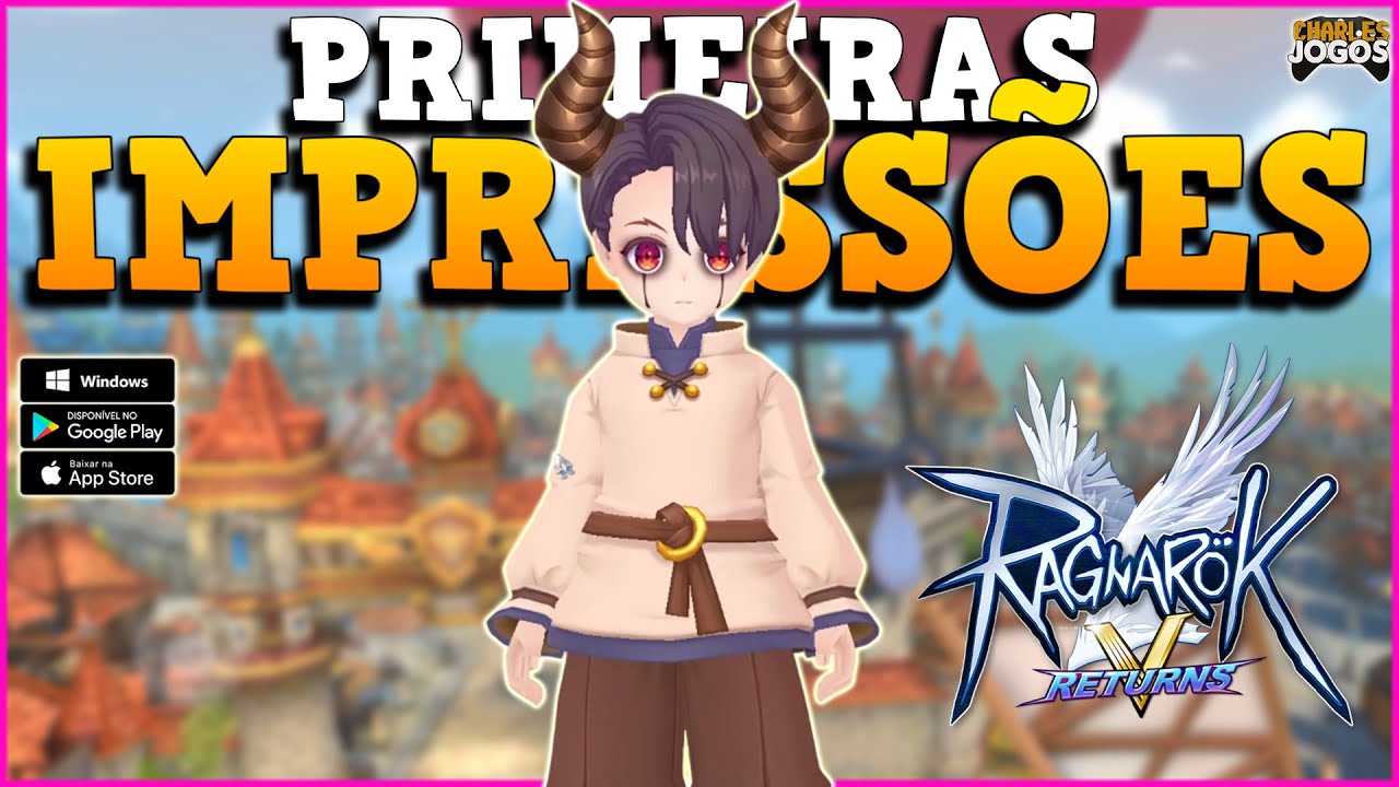 RAGNAROK V: RETURNS | PRIMEIRAS IMPRESSÕES - GAMEPLAY | MMORPG F2P (PC, ANDROID E IOS) ⚔️