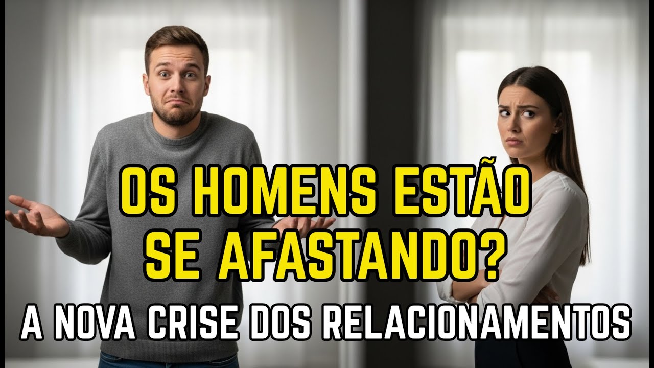 Homens estão se afastando das mulheres? A nova crise dos relacionamentos