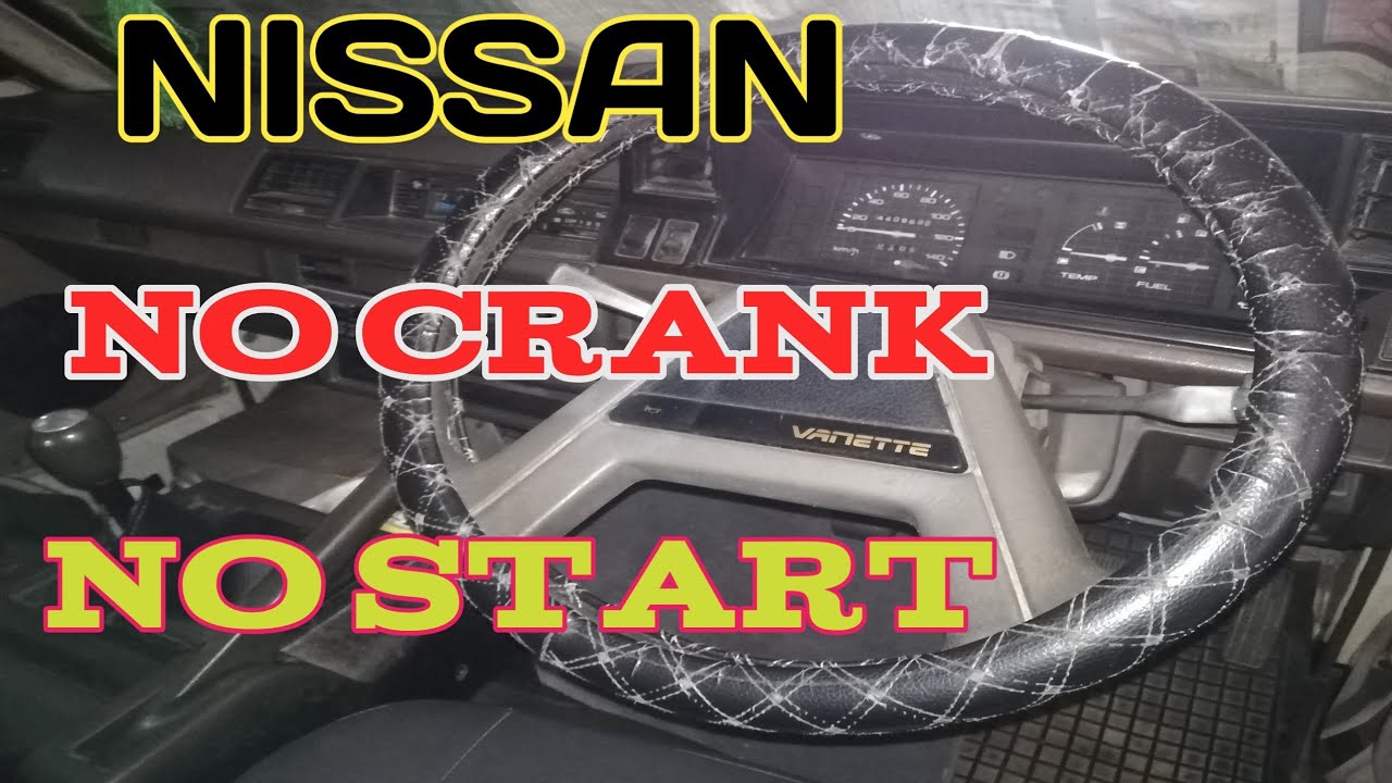 Nissan Vanette No Crank-No Start problem .....One Click....fiexd .....