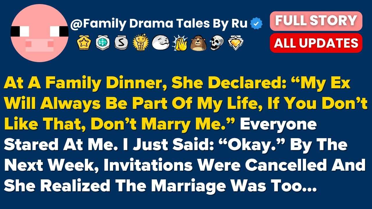 At A Family Dinner, She Declared: “My Ex Will Always Be Part Of My Life, If You Don’...- Best Reddit