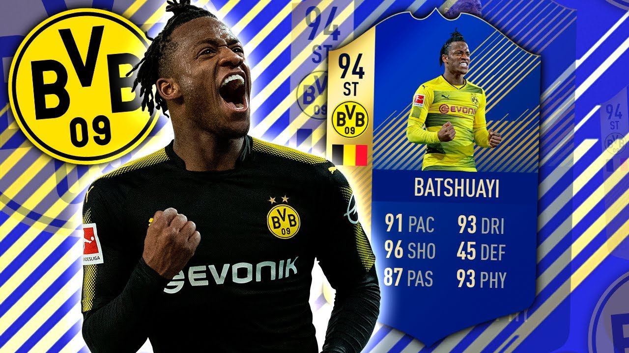 TOTS BATSHUAYI 94! THESE IN GAME STATS ARE CRAZY! FIFA 18 ULTIMATE TEAM