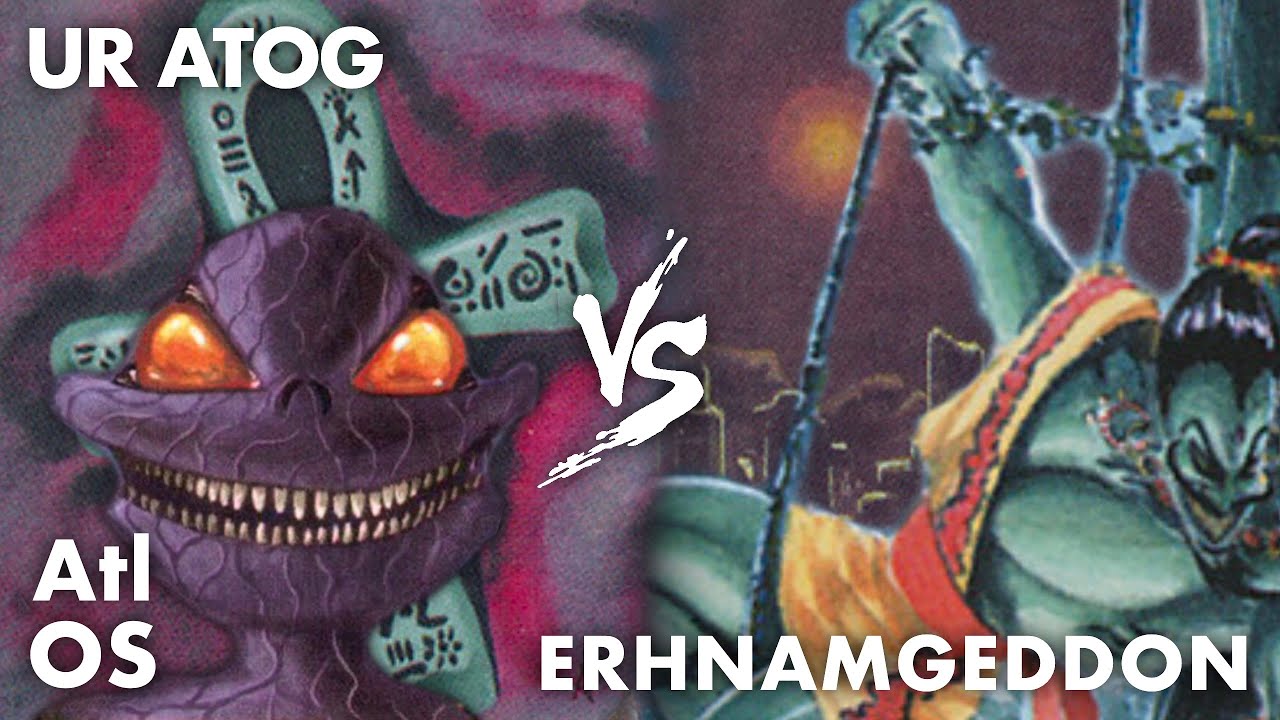Old School MtG: UR Atog vs Erhnamgeddon