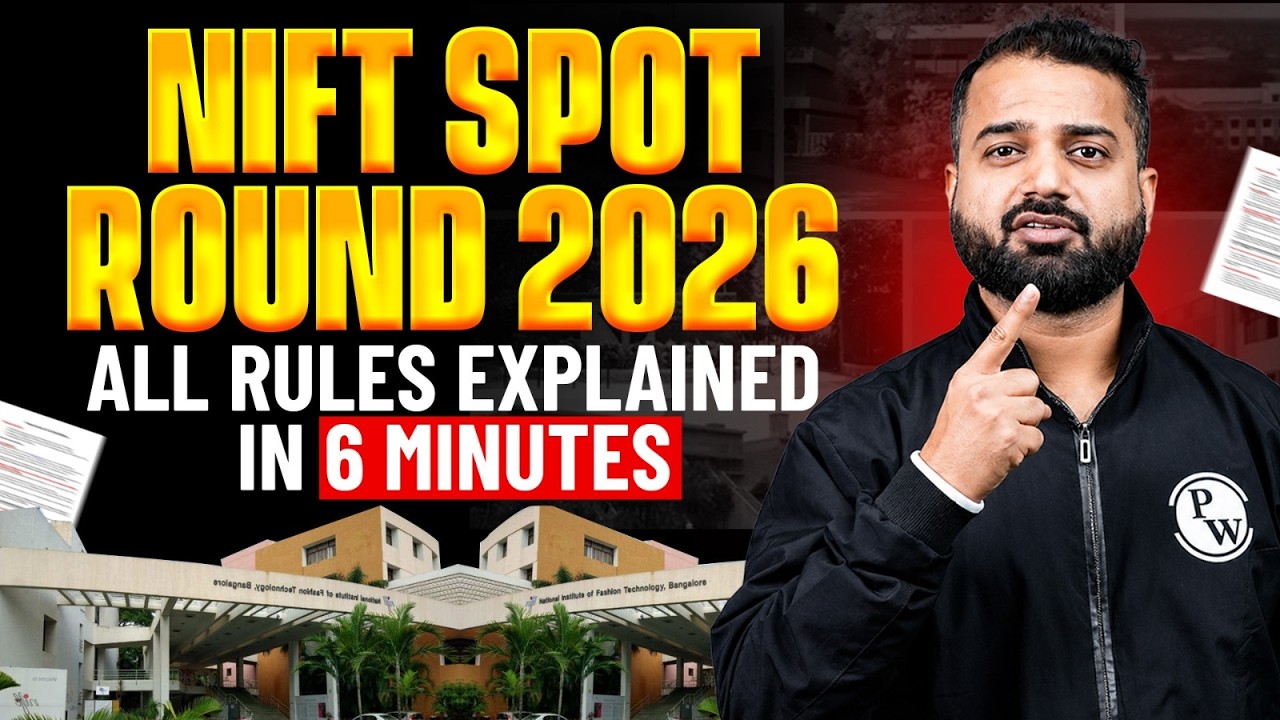NIFT Spot Round 2026 Complete Guide | Registration, Eligibility, Fee, Seat Upgrade & Important Dates