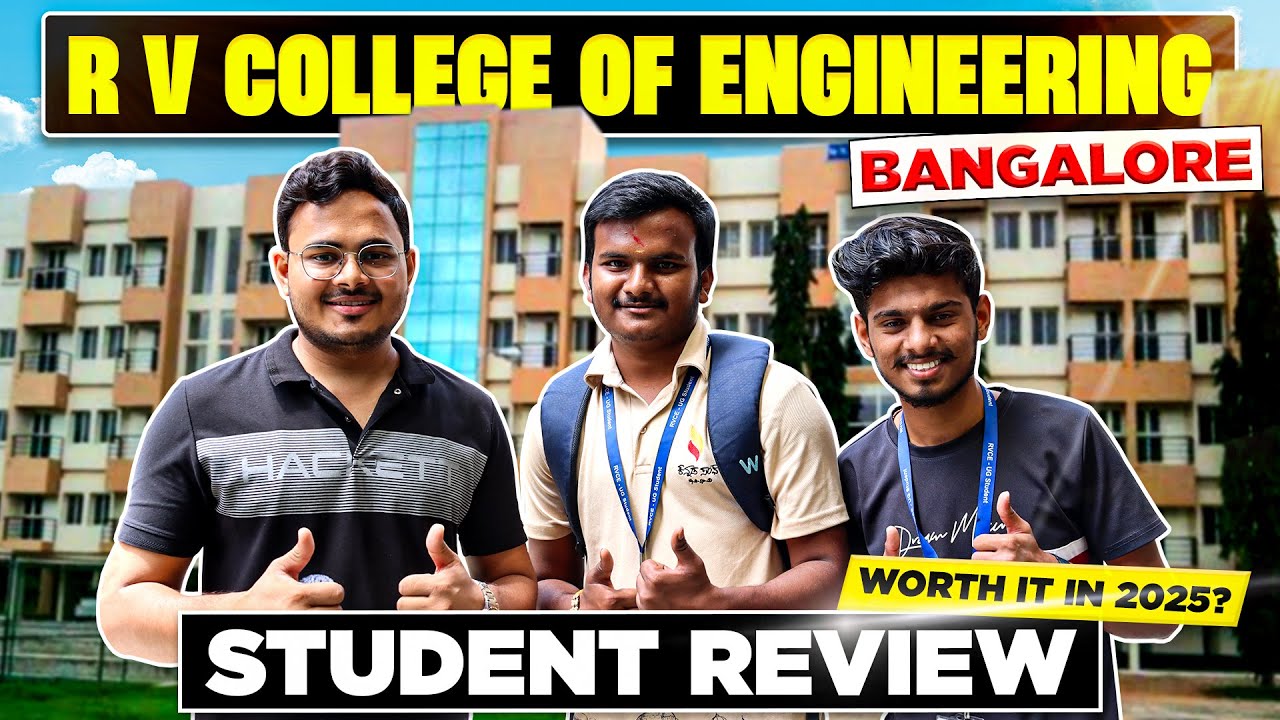 RV College of Engineering Bangalore Student Reviews 🤯| RVCE  Direct Admission ✅| Fees | Placement