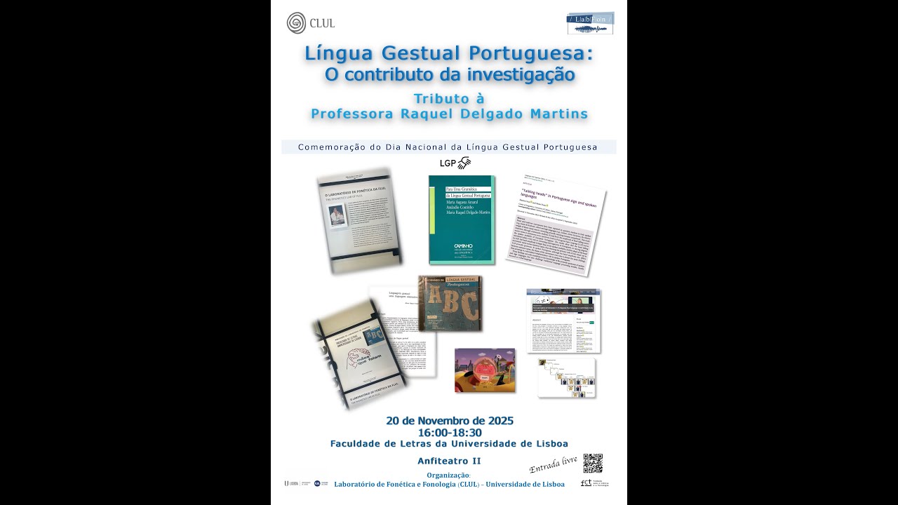 Língua Gestual Portuguesa: Discussão e Sessão de Encerramento