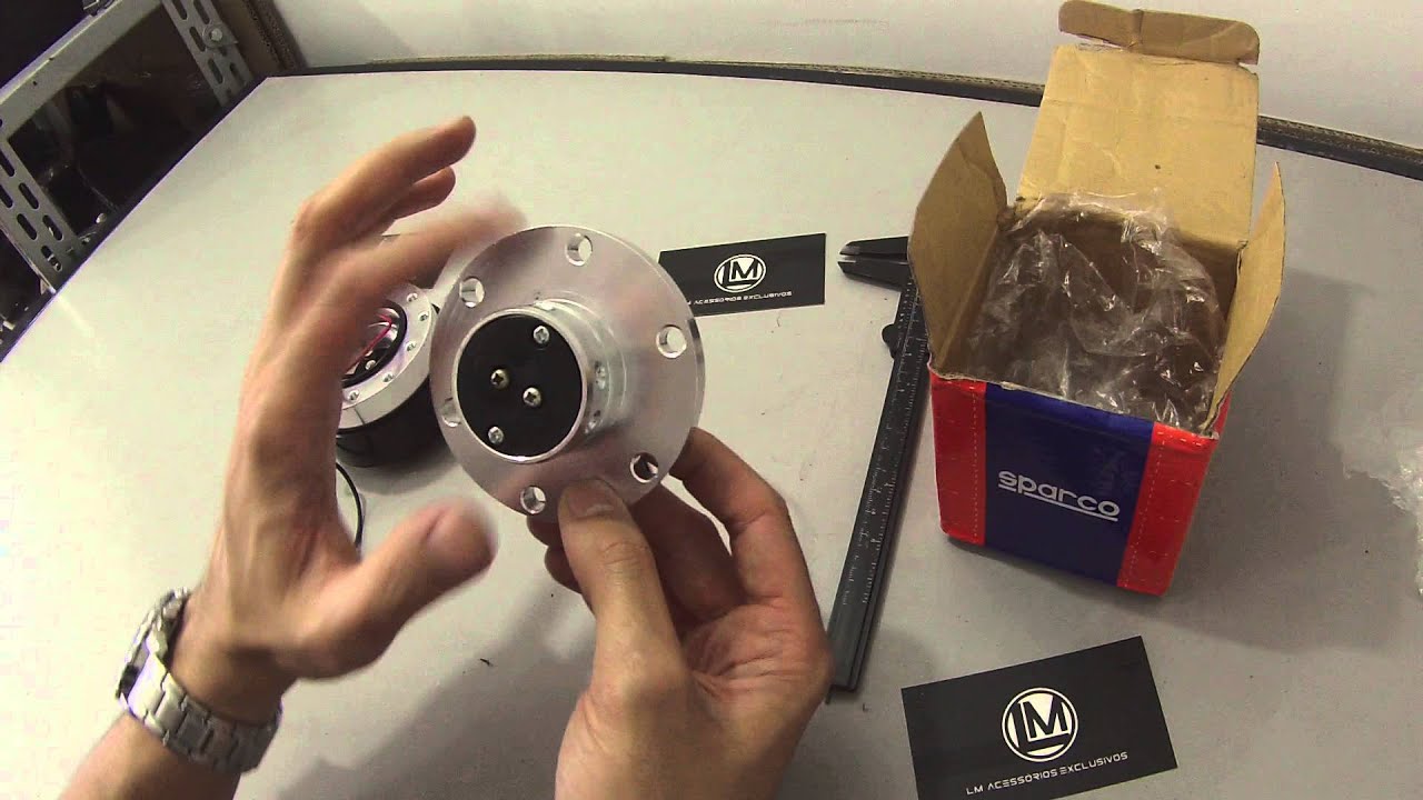 LM Acessórios Exclusivos Engate rápido Volante Sparco Quick Release