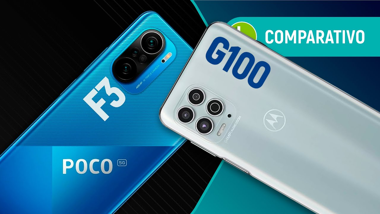 POCO F3 vs MOTO G100: qual o MELHOR CELULAR com Snapdragon 870? | Comparativo