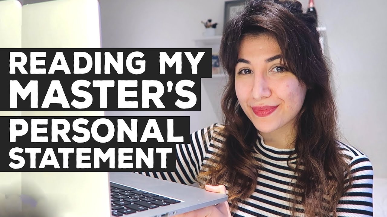 Reading my Master's Personal Statement (Postgraduate) | King's College London | Atousa