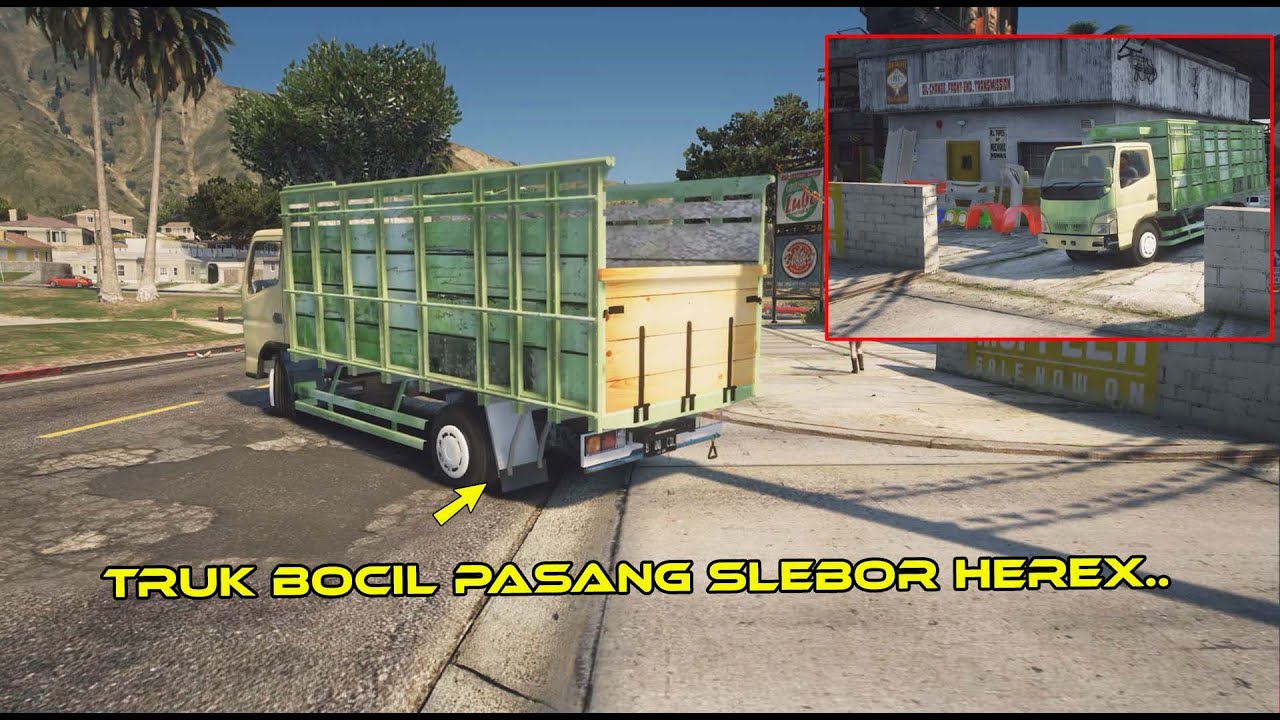 TRUK BOCIL PASANG SLEBOR HEREX,, LANGSUNG GAS CARI MUATAN
