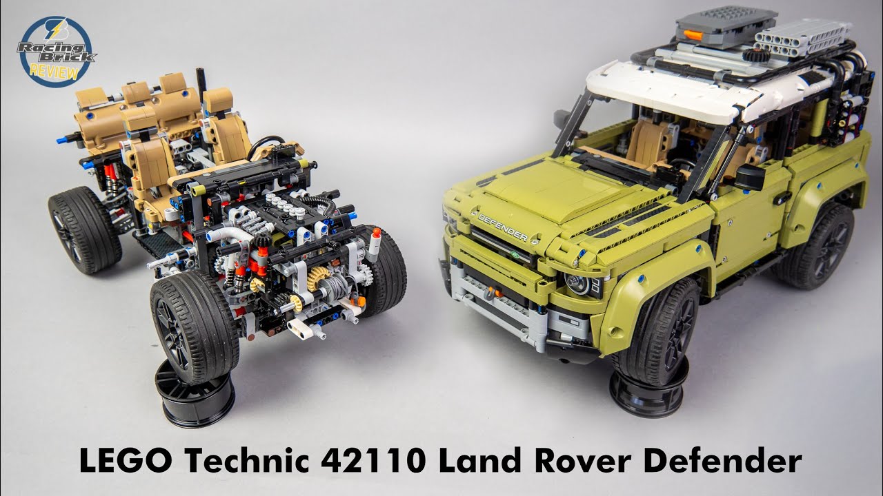 LEGO Technic 42110 Land Rover Defender unboxing, speed build and detailed review