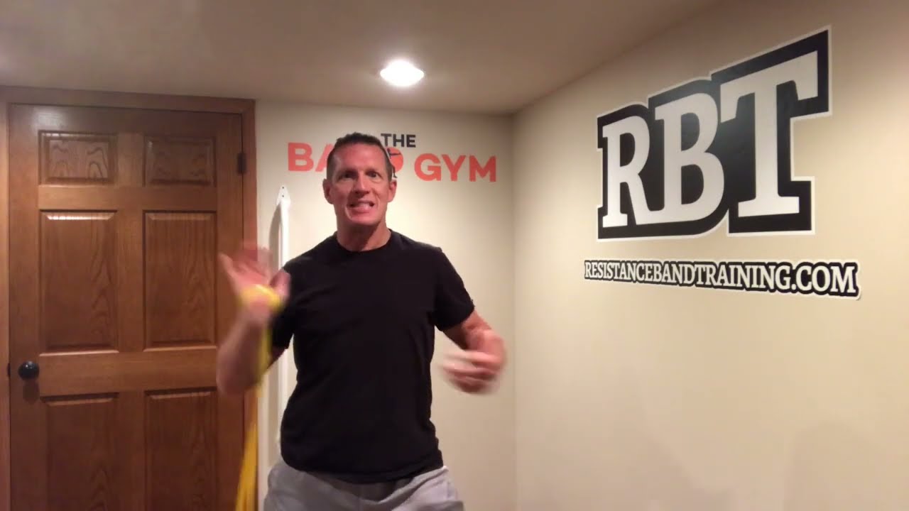 6 - Single Arm Shoulder Press Variations  / Resistance Band Training
