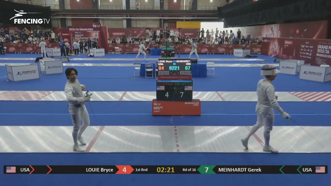 Shanghai Foil Grand Prix 2026: Louise Bryce vs. Meinhardt Gerek