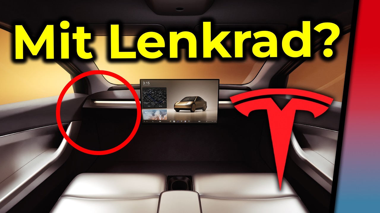Gesetz stoppt Tesla: Das passiert, wenn das Robotaxi nicht klappt!