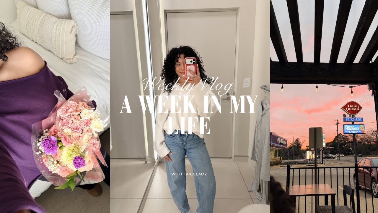 Week in my life vlog | winter storm, self care, morning routine & life update 🤍