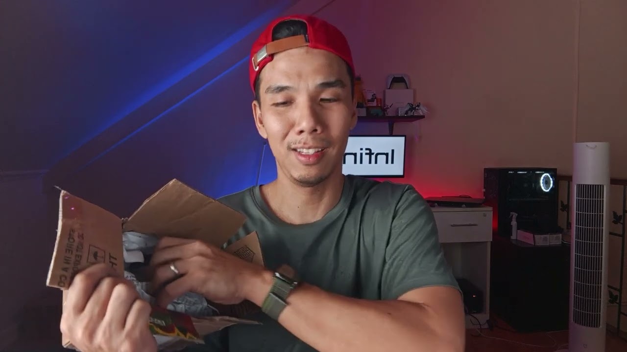 Retro glasses from Shopee - Infinix HOT 40 camera test (selfie) 1080p30