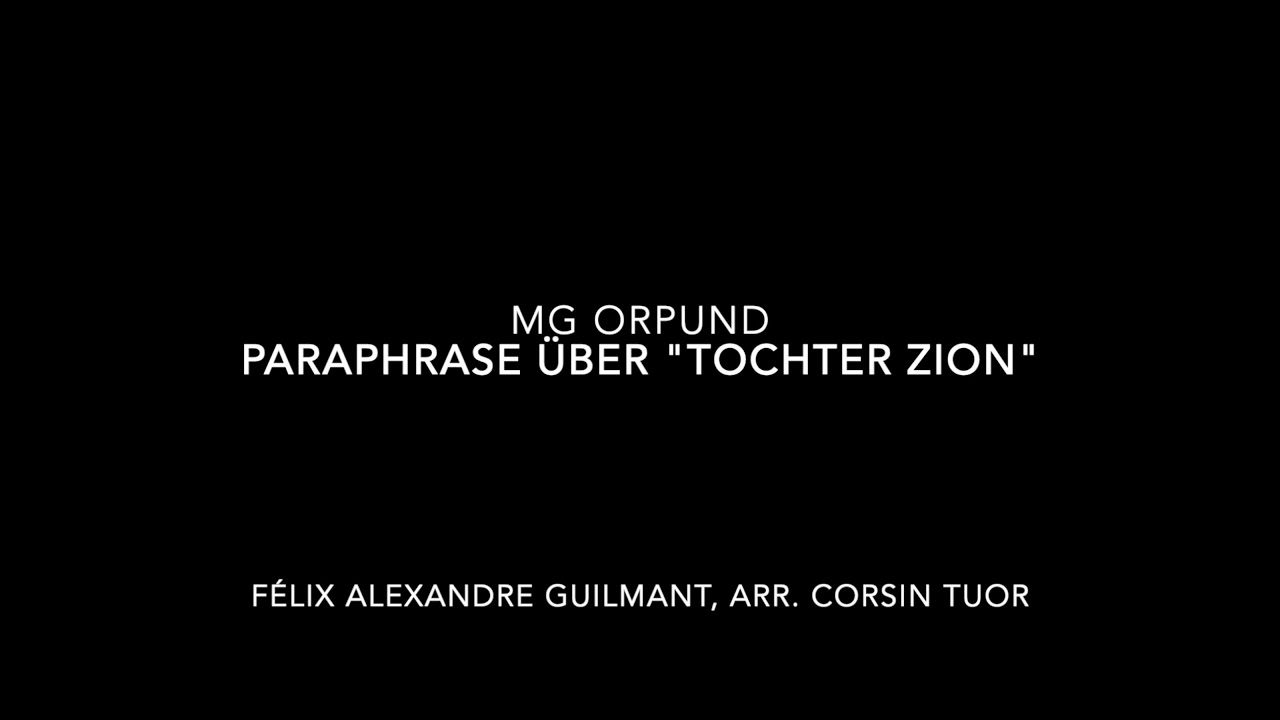 MG Orpund - Paraphrase über 
