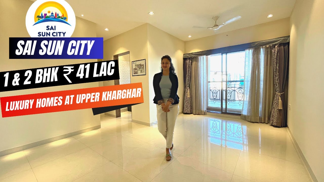 Тур по отелю Sai Sun City (1/2/3 BHK) в Верхнем Харгаре Талоджа | Местоположение, цена и брониров...