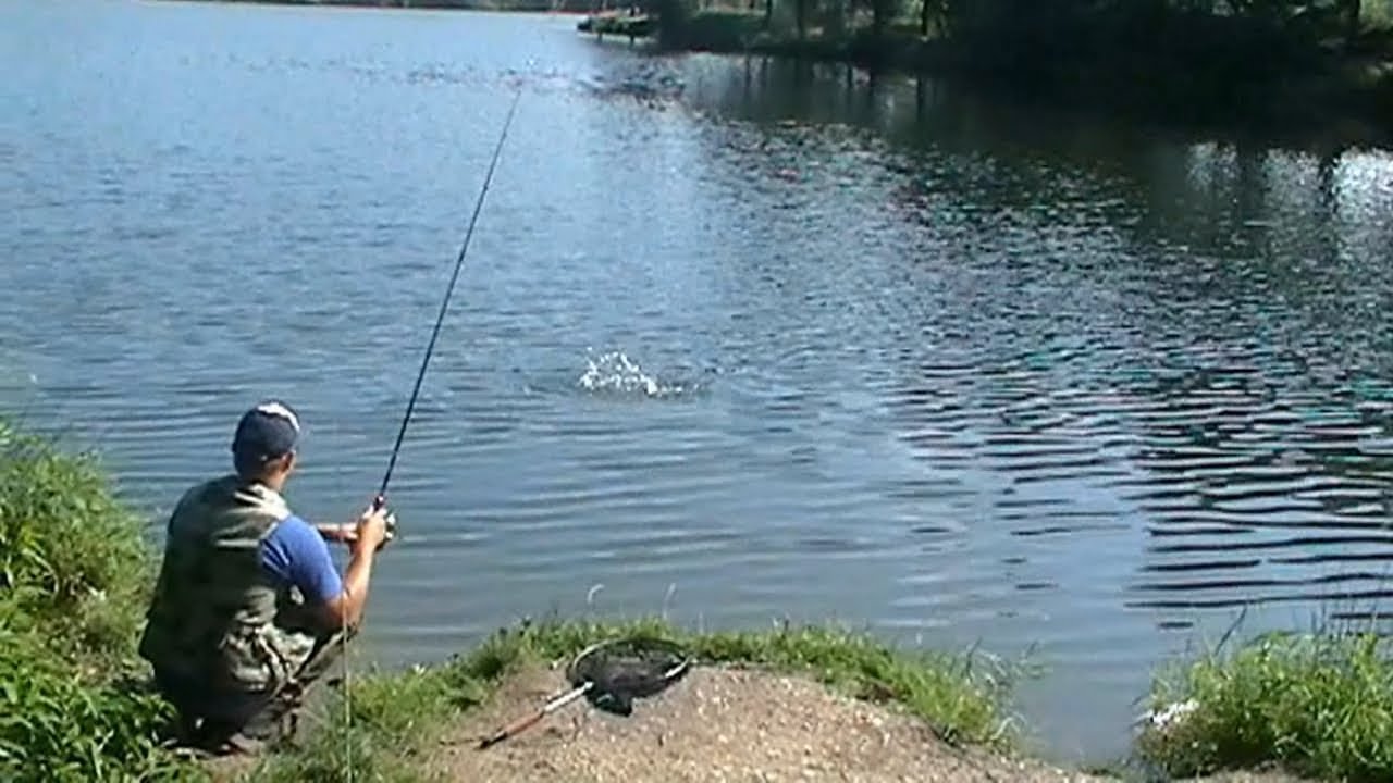 Wędkarstwo spinningowe - Pstrągowe eldorado - Łownie pstrągów - żwirownia Wojanów - Trout Fishing