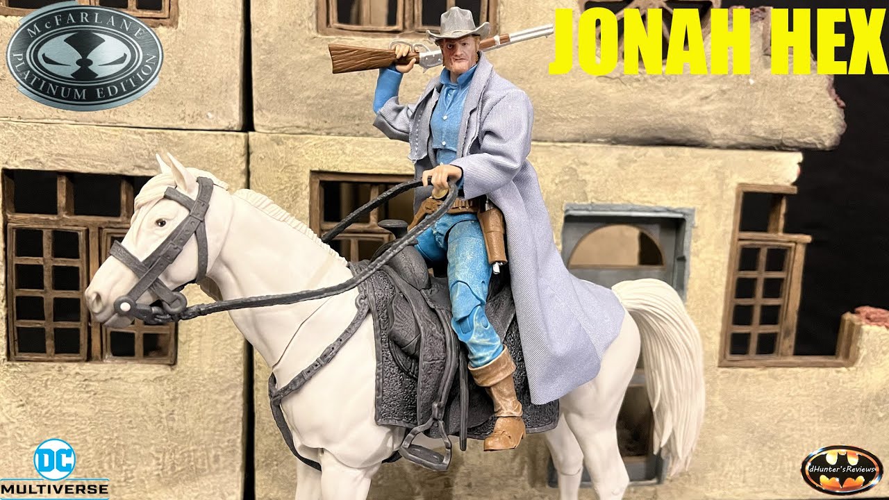 McFarlane DC Multiverse Jonah Hex Platinum With Horse General Action Figure Review & Comparison