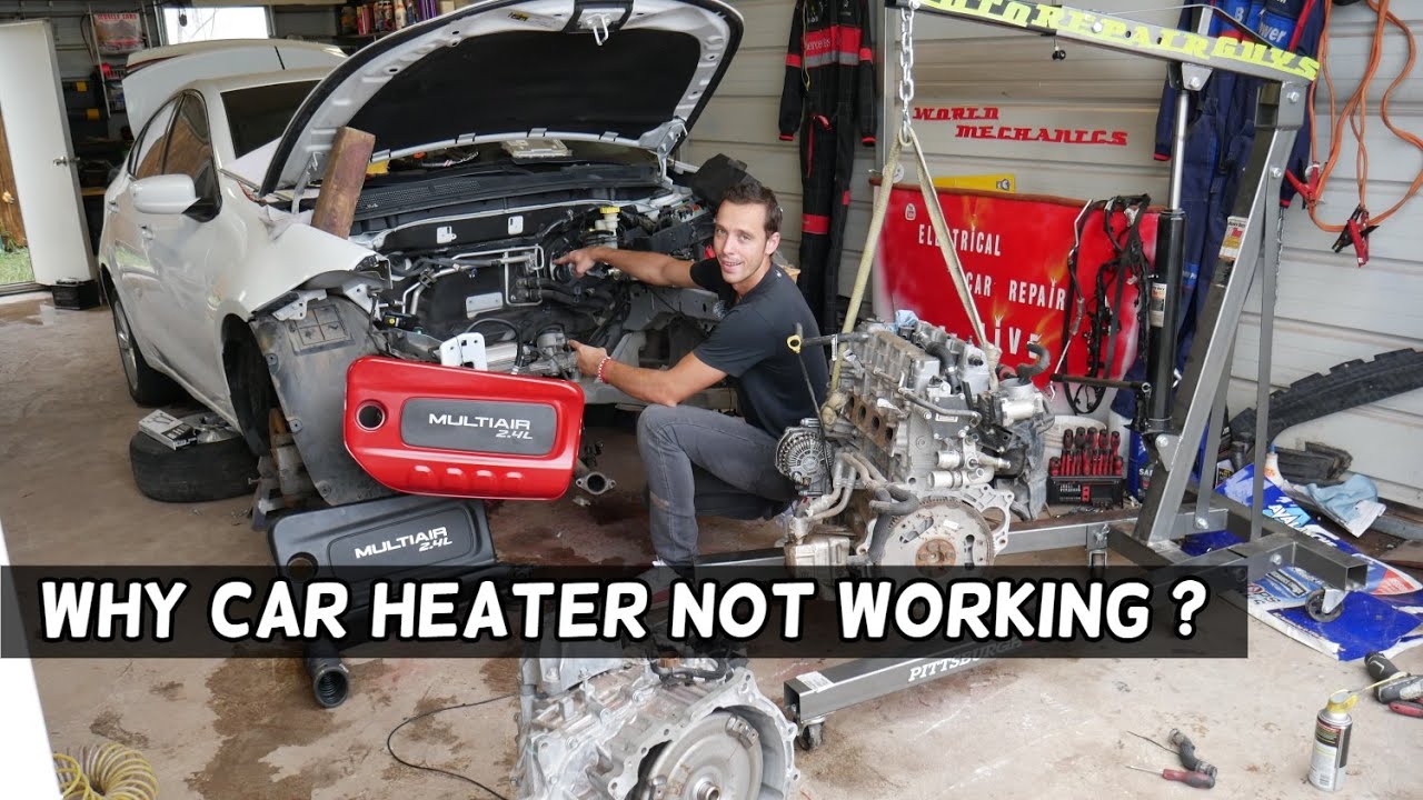 WHY CAR HEATER DOES NOT WORK. CAR HEATER BLOWS COLD AIR