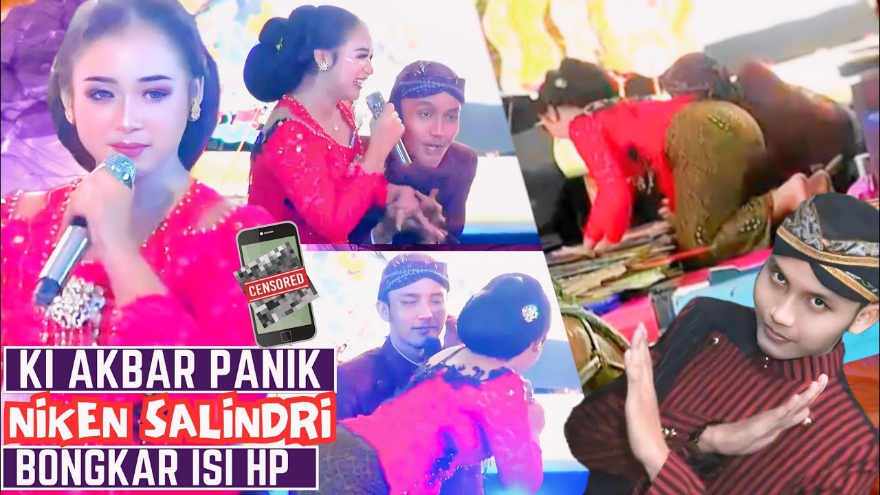 Ki Akbar Panik Setengah Mati Isi HP-nya Dibongkar Niken Salindri. Kira-Kiria Isinya Apa? Awas Kaget!