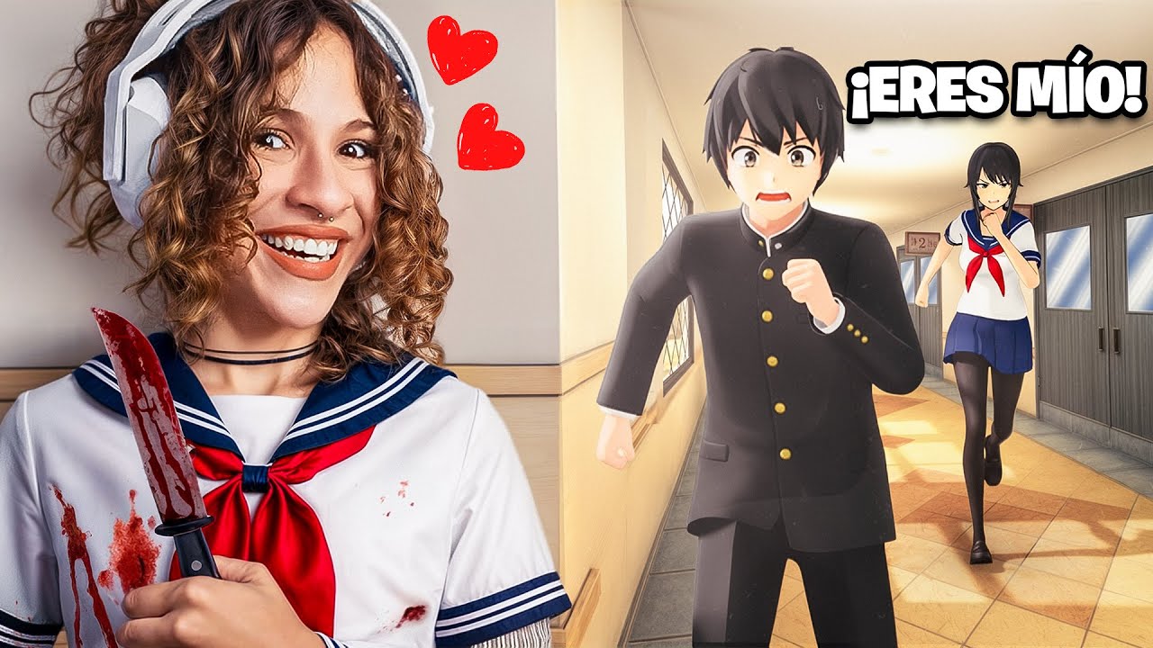 Estoy OBSESIONADA con MI CRUSH😈| Yandere Simulator 