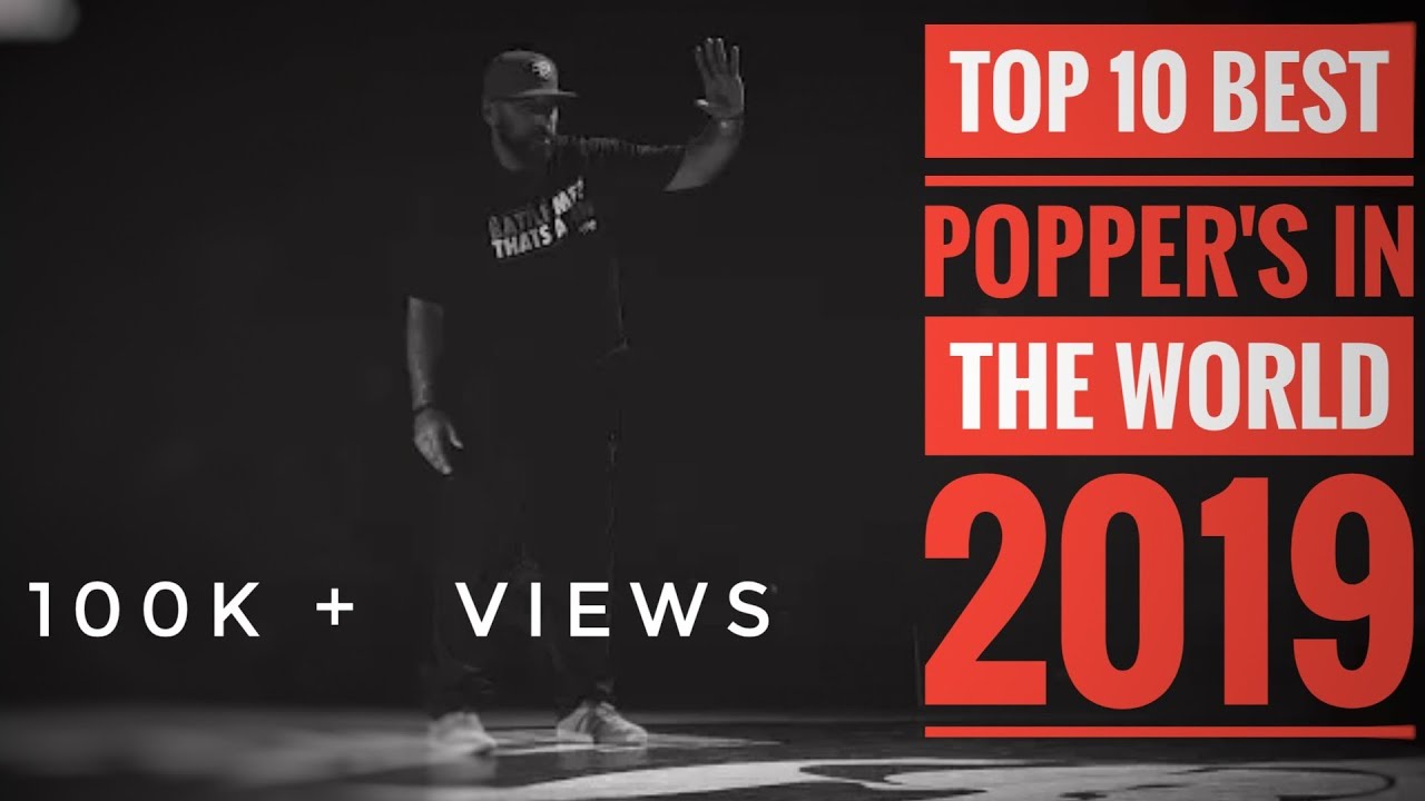Top 10 best popping rounds  in the world 2019 [Djidawi ,D soul , slim boogie , AJ megaman, PoppingJ]