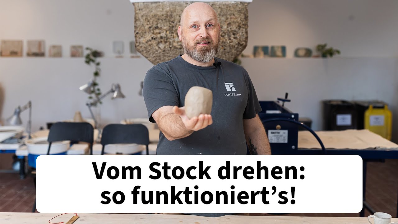 Nie wieder einzeln abwiegen! 🏺 Serienfertigung durch Drehen vom Stock