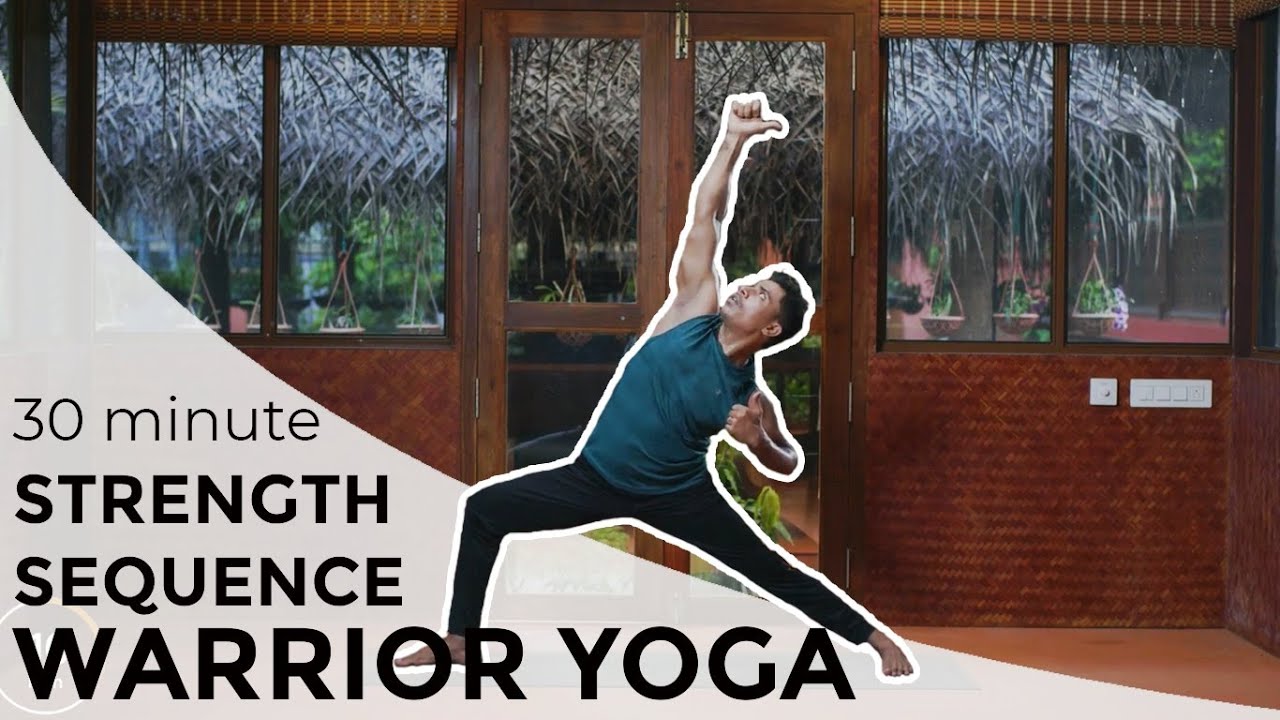 Warrior Yoga For Strength | Full Body YOGA FUSION | HIIT Workout | Sarva