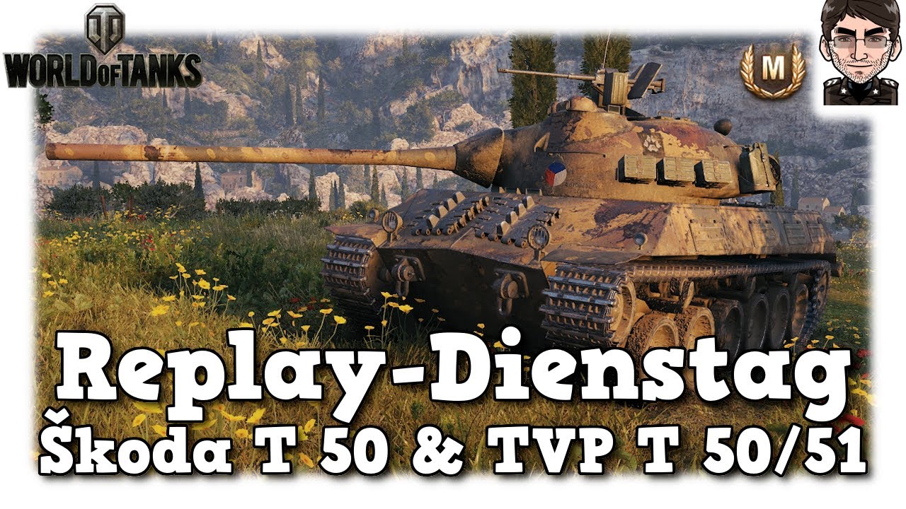WoT - Škoda T 50 & TVP T 50/51 - Czech Mediums räumen ab - World of Tanks