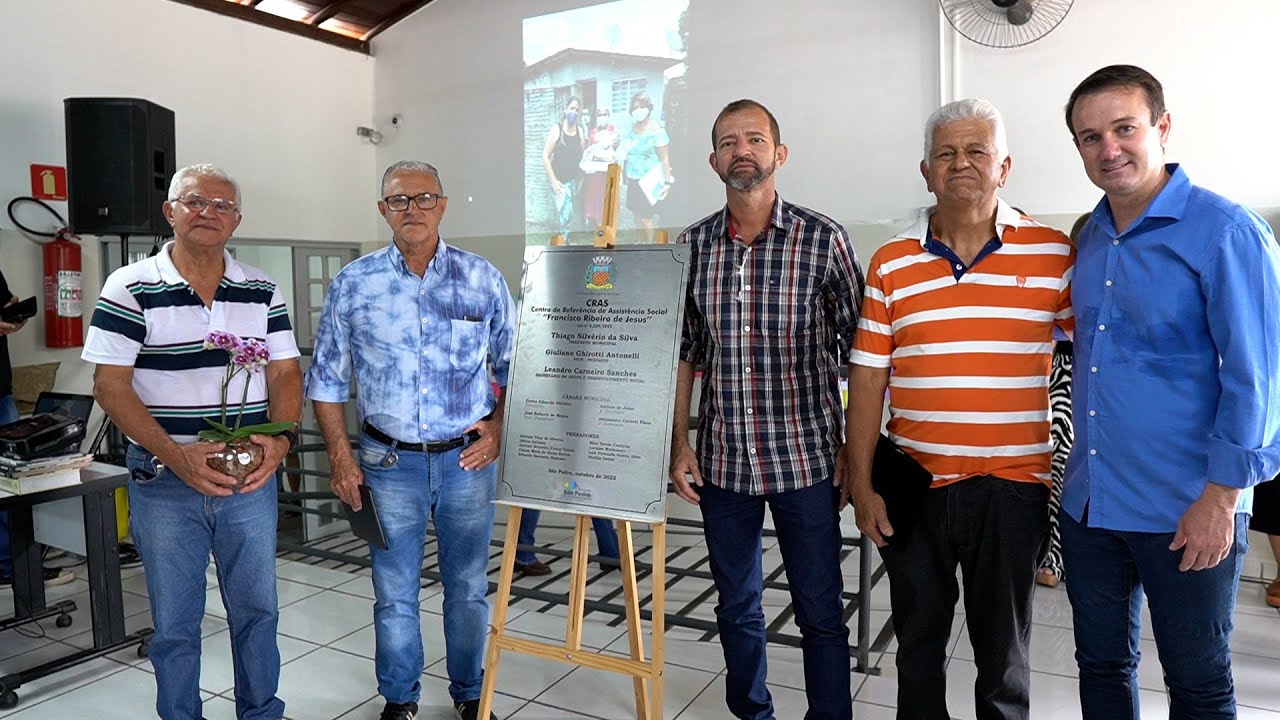Reinaugura&ccedil;&atilde;o do CRAS S&atilde;o Dimas em S&atilde;o Pedro-SP