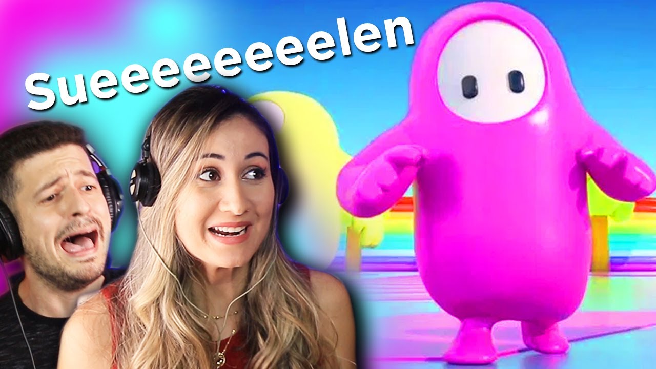 É SÓ IR PRA FRENT... AHHHHH... NÃAAAAAAO | Casal Joga - Fallguys