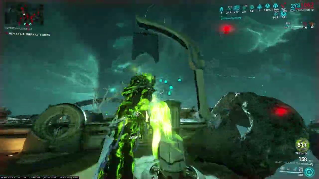 Warframe new gamemode - Void flood Survival