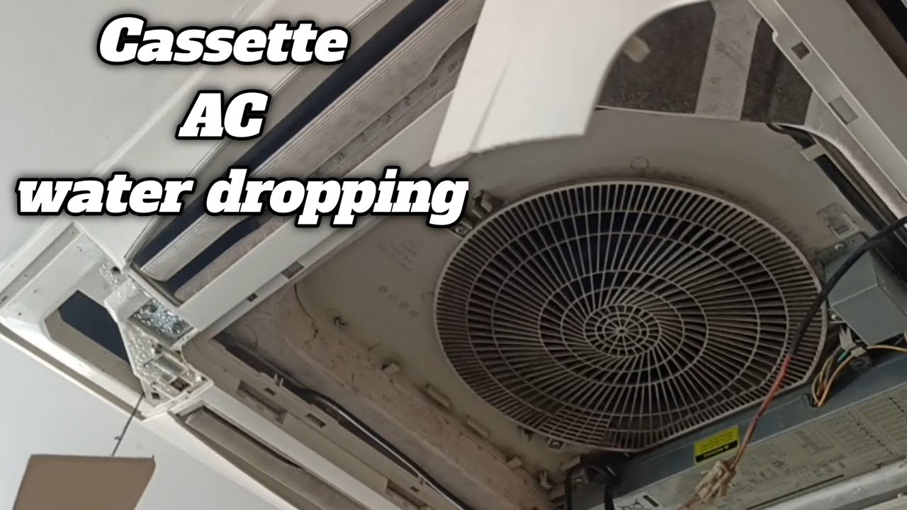 Carrier cassette AC!water dropping !Cassette AC service and water problem solve !jahir technical