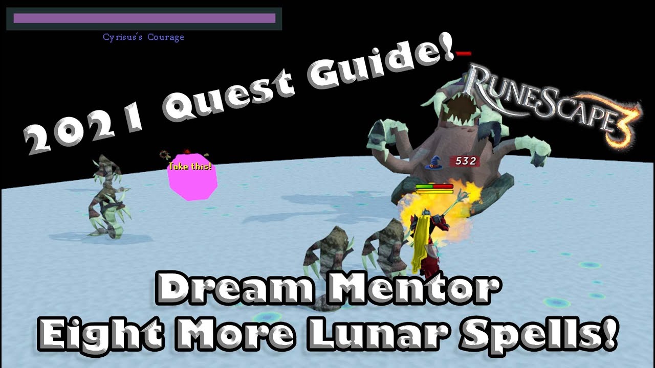 RS3 2021 Quest Guide  - Dream Mentor - Unlocking Eight More Lunar Spells!